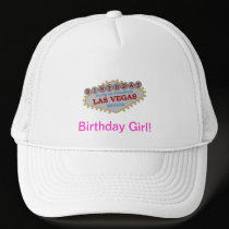 Birthday Girl, Las Vegas Party Hat hats
