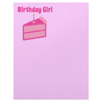 Birthday Girl letterhead