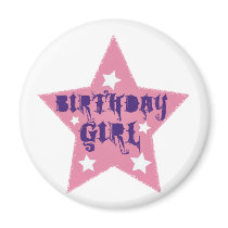 Birthday Girl magnets