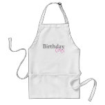 Birthday Girl (Pink Script) Aprons