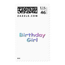 Birthday Girl postage by CelebrationZazzle Birthday Girl postage