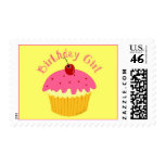 Birthday Girl Postage Stamps