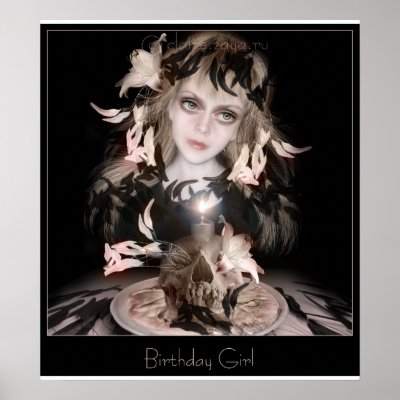 Birthday Girl Posters by Svetlana_K