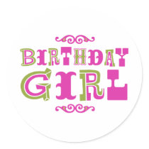 Birthday Girl Sticker