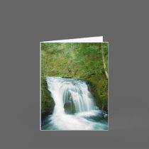 Birthday Greeting Cards Multnomah Falls Thank You