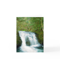 Birthday Greeting Cards Multnomah Falls Thank You by FineArtDesigns Birthday Greeting Cards Multnomah Falls Thank You