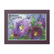 BIRTHDAY GREETING FLOWERS by SHARON SHARPE postcards by sharonsharpe BIRTHDAY GREETING FLOWERS by SHARON SHARPE postcards