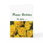 Birthday Greetings Greeting Card
