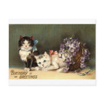 Birthday Greetings Repro Vintage 1910 Postcard