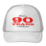 Birthday hat for 90 year old | Personalizable age
