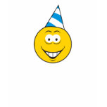 Birthday Hat Smiley Face Shirt