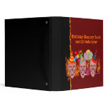 Birthday Hell 3 Ring Binders