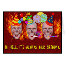 Birthday Hell cards