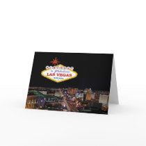 Birthday In Fabulous Las Vegas Card