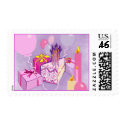 Birthday in Pinks (Med) postage