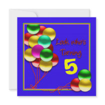 Birthday - (INSERT AGE)  Invitation
