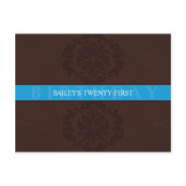 BIRTHDAY INVITATION :: finesse 2 Post Cards