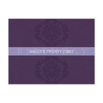 BIRTHDAY INVITATION :: finesse 3 postcards