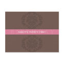 BIRTHDAY INVITATION :: finesse 4 postcards