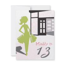 Birthday Invitation - Party at the Mall