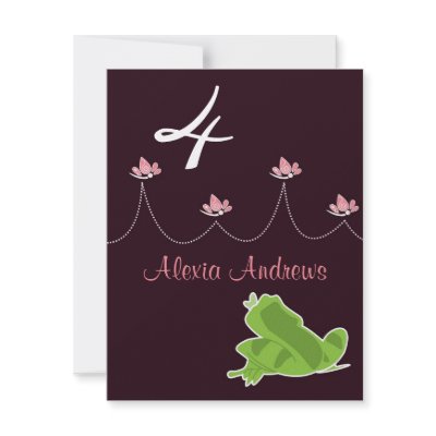 Birthday Invitation - Princess & Frog by OrangeOstrichDesigns