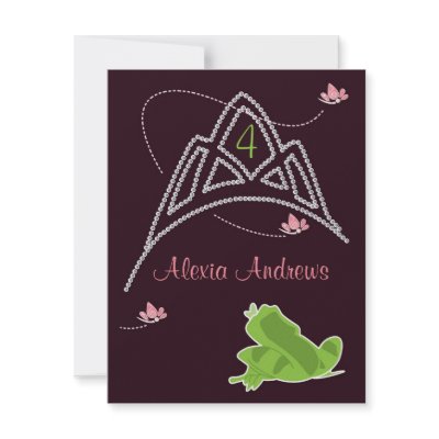 Birthday Invitation - Princess & Frog by OrangeOstrichDesigns
