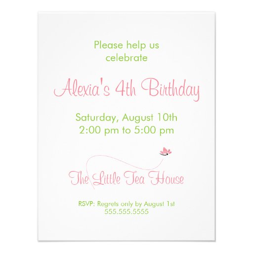 Birthday Invitation - Princess & Frog
