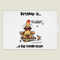 Birthday is... A Big Celebration cards