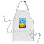 Birthday Jack Russell in a present box Apron