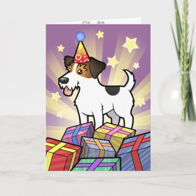 Birthday Jack Russell Terrier Cards