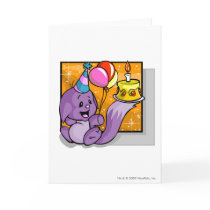 Birthday Kacheek cards by neopets Birthday Kacheek cards