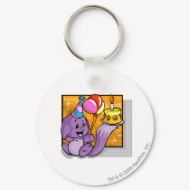 Birthday Kacheek keychains by neopets Birthday Kacheek keychains