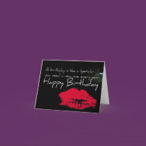 birthday lips cards