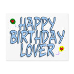 Birthday Lover Postcards