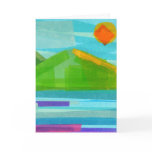 Birthday Mountain with message Cards