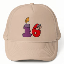 Birthday Mouse 16th Birthday Gifts Hat