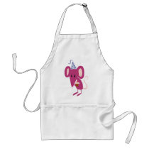 Birthday Mouse aprons by QueenHare Birthday Mouse aprons