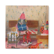 Birthday Mouse Magnet by CSiravo Birthday Mouse Magnet