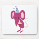 Birthday Mouse mousepads