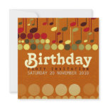 Birthday Music Fun Invitation