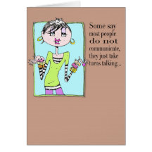 Birthday or Keep in touch card