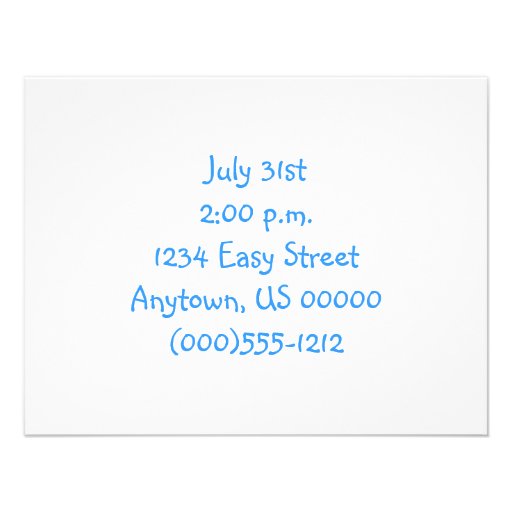 Birthday Panda Personalized Invite