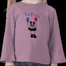 Birthday Panda T-Shirt by Rajee1 Birthday Panda T-Shirt