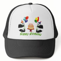 Birthday Pandas Hat