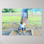 BIRTHDAY PARTY AT THE PARK #9 SLIDE POSTER