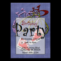 Birthday Party invitations