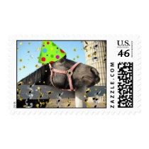 Birthday Party Horse Postage