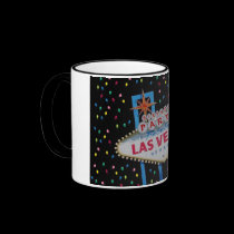 Birthday Party In Fabulous Las Vegas Ringer T Mug