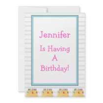 BIRTHDAY PARTY INVITATION