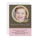  - Customizable birthday invitations: Sizes  Available colors: white